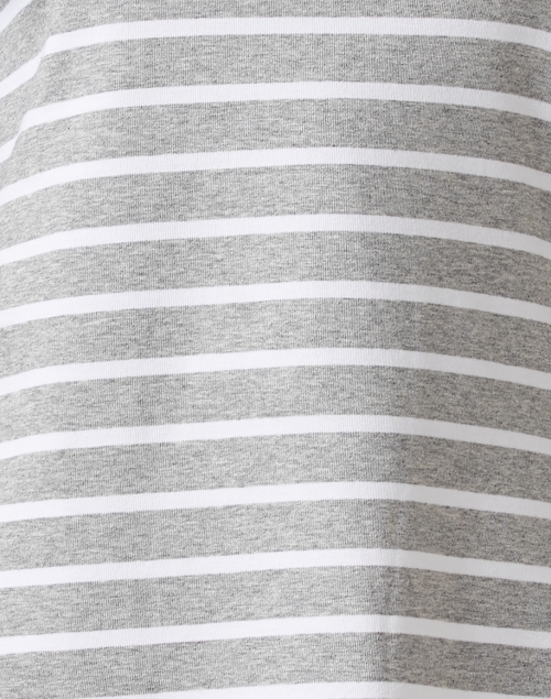 Fabric image - E.L.I. - Grey and White Striped Top 
