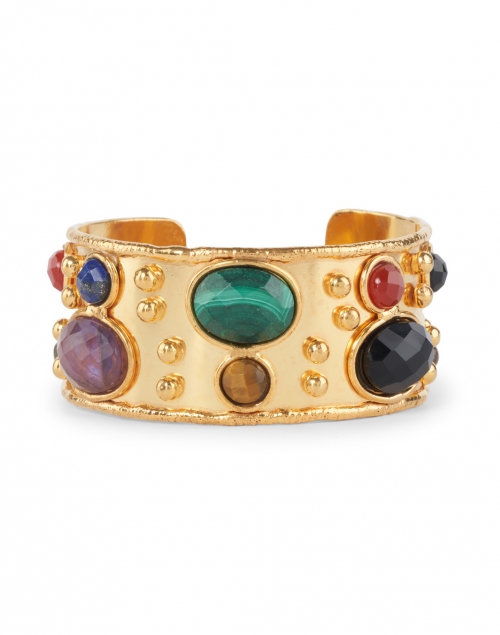 Product image - Sylvia Toledano - Faceted Byzance Multi Stoned Cuff Bracelet