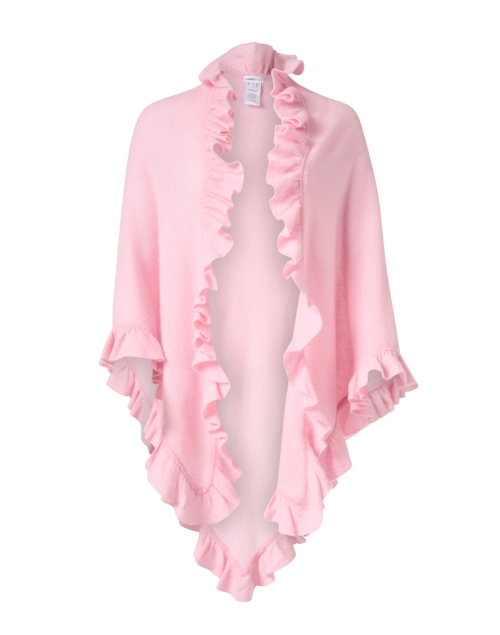 Product image - Minnie Rose - Pink Cashmere Signature Ruffle Shawl