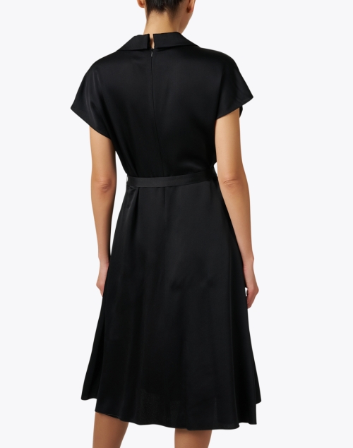 Back image - Piazza Sempione - Black Belted Dress