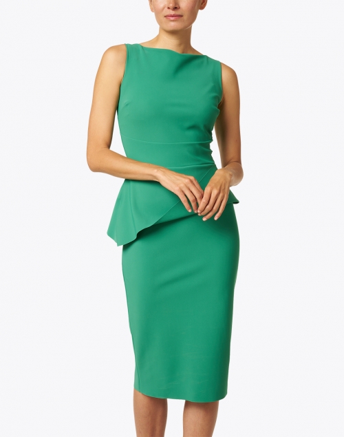 Chiara Boni La Petite Robe - Keleigh Green Stretch Jersey Dress