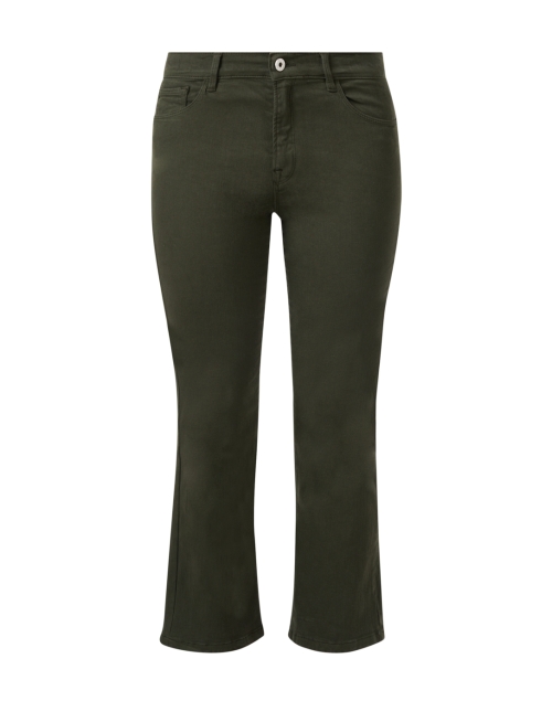 Green Stretch Bootcut Jean