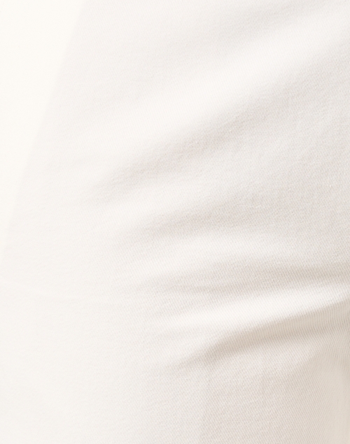 Fabric image - Vince - White Cotton Straight Leg Pant