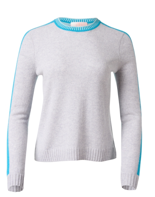 Product image - Lisa Todd - Blue and Grey Cashmere Sweater