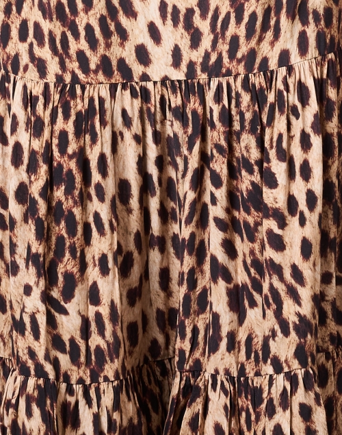 Fabric image - Figue - Teagan Cheetah Print Midi Dress