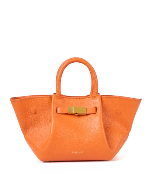 Product image - DeMellier - Mini New York Orange Leather Bag