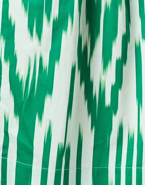 Fabric image - Figue - Lucie Green Ikat Print Dress