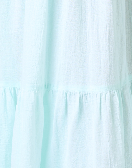 Fabric image - Honorine - Giselle Blue Tiered Maxi Dress
