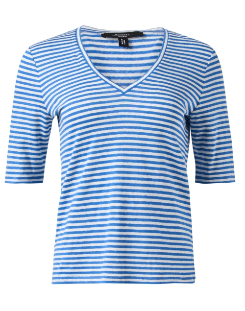 Product image - Weekend Max Mara - Brunate Blue Striped Top