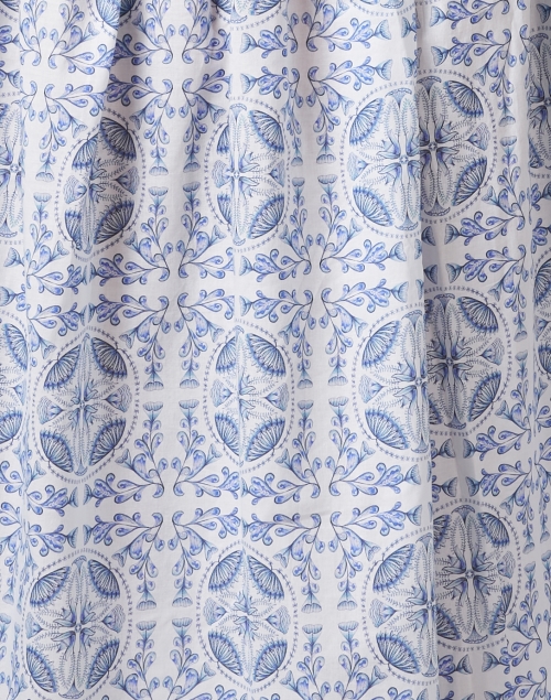 Fabric image - Caliban - Blue Printed Shirt Dress