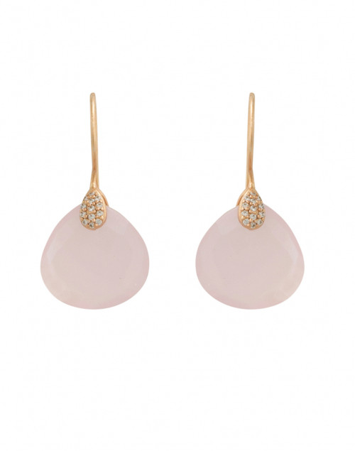 Product image - Atelier Mon - Pink Chalcedony Drop Earrings