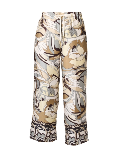 Product image - Cambio - Clara Neutral Print Pull On Pant