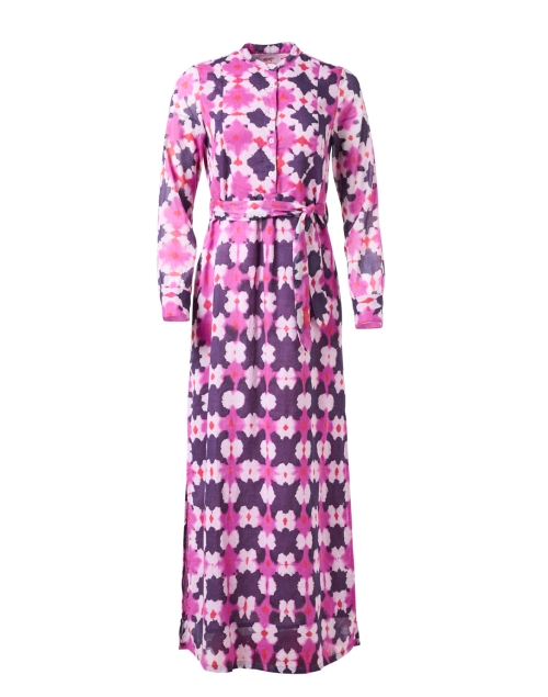 Product image - Banjanan - Crystal Pink and Purple Print Dress