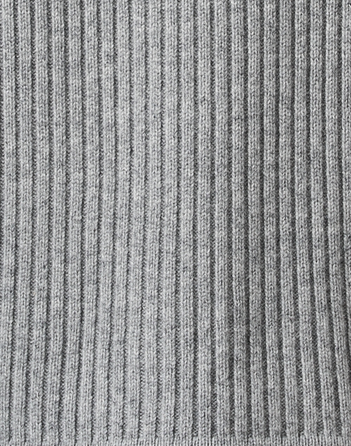 Fabric image - Fabiana Filippi - Roccia Grey Sleeveless Hoodie Sweater