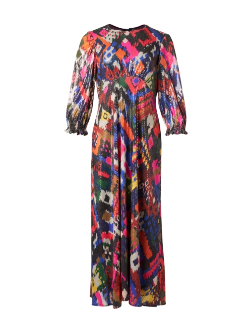 Product image - Vilagallo - Kara Multi Ikat Sequin Print Dress