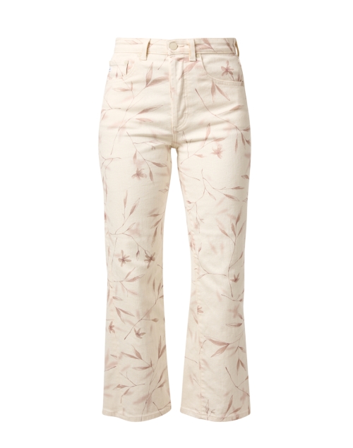 Product image - AG Jeans - Kinsley White Print Stretch Flare Jean