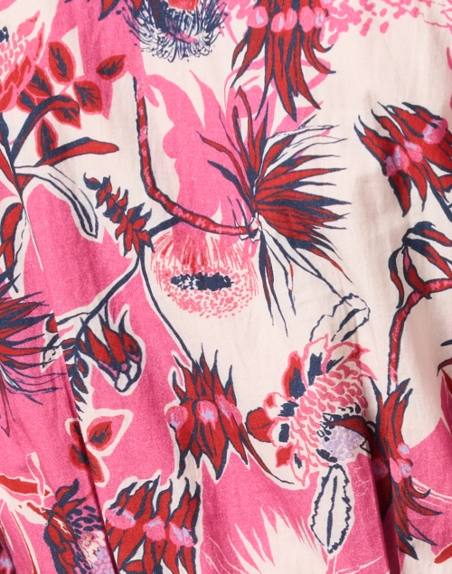 Fabric image - Chufy - Ushi Pink Print Mini Dress