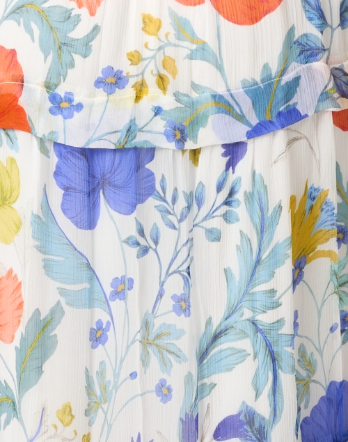 Kobi Halperin - Taner Wild Flower Print Tiered Dress