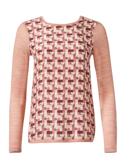 Product image - WHY CI - Pink Geo Print Panel Top