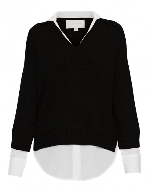 Product image - Brochu Walker - Black Sweater with White Underlayer