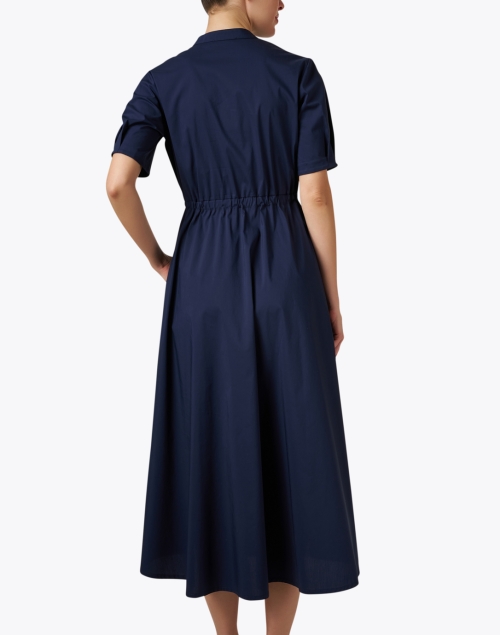 Back image - Purotatto - Navy Cotton Dress