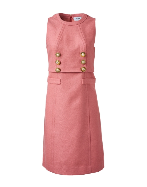 Product image - St. John - Pink Wool Sheath Dress