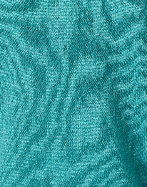 Fabric image - Margaret O'Leary - Teal Cashmere Silk Sweater
