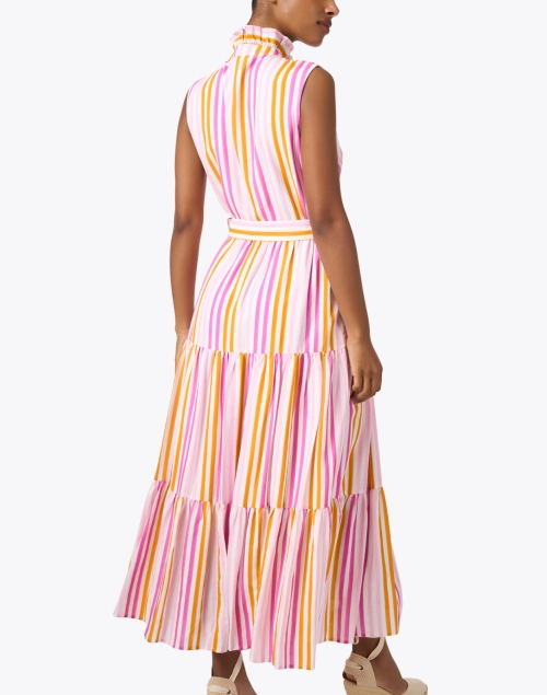 Back image - Abbey Glass - Sadie Multi Stripe Dress