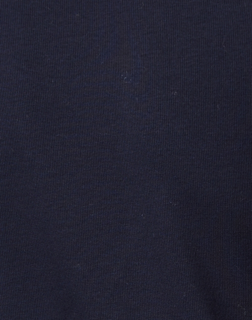 Fabric image - Fabiana Filippi - Navy Cotton Knit Top