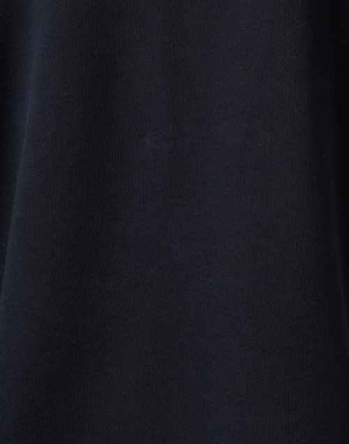 Fabric image - Frank & Eileen - Effie Navy Cotton Funnel Neck Sweatshirt