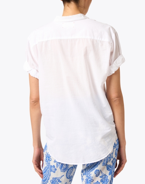 Back image - Xirena - Channing White Cotton Shirt