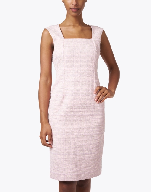 Front image - Paule Ka - Pink Tweed Dress