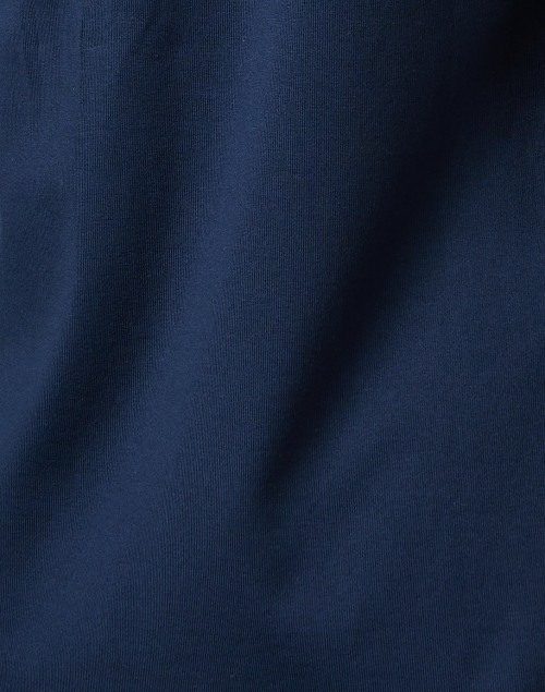 Fabric image - E.L.I. - Navy Eyelet Cotton Top