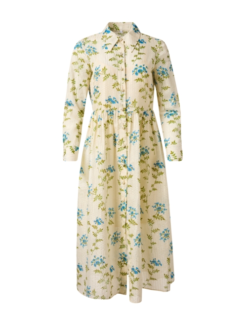 Product image - L.K. Bennett - Lotte Beige Multi Floral Shirt Dress
