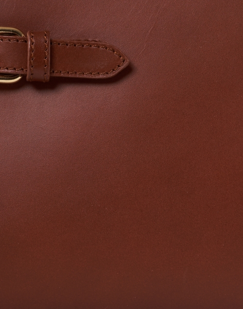 A.P.C. - Charlotte Cognac Leather Top Handle Bag