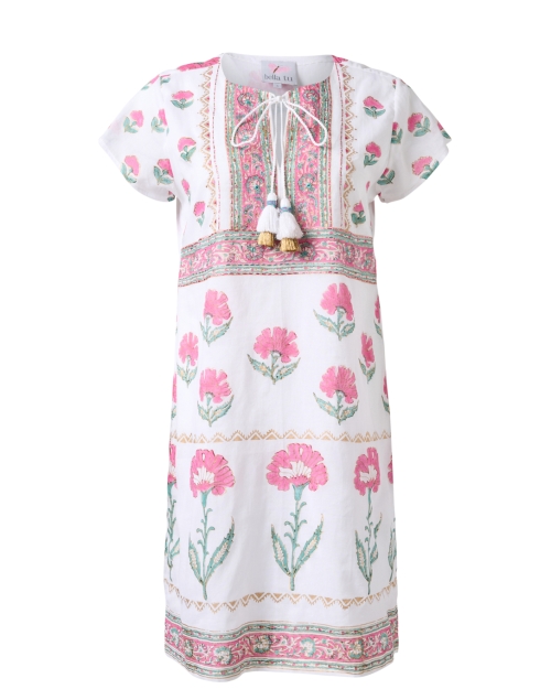 Product image - Bella Tu - White Floral Print Shift Dress