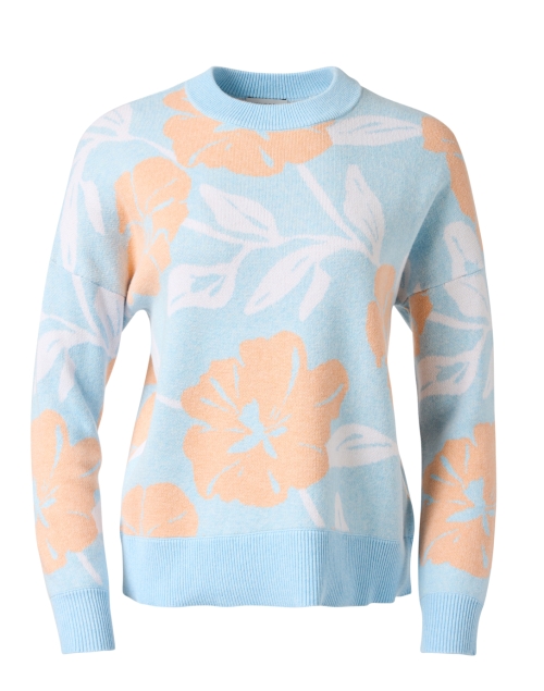 Product image - Kinross - Blue Multi Floral Cotton Sweater