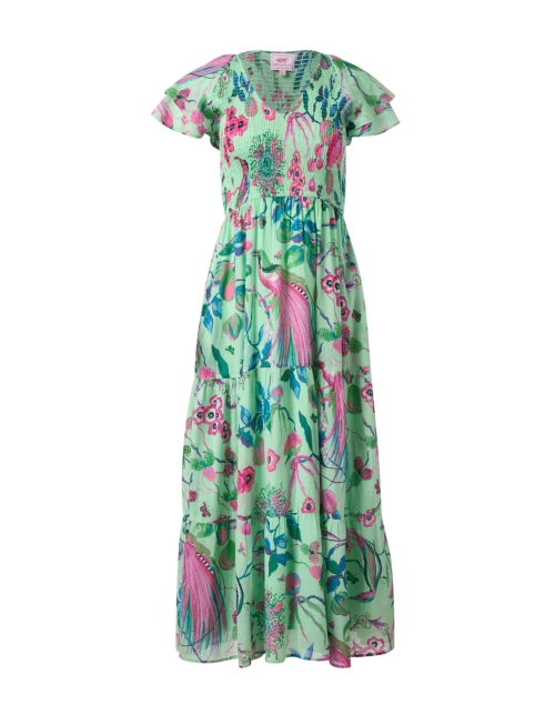 Product image - Banjanan - Ira Green Print Cotton Dress