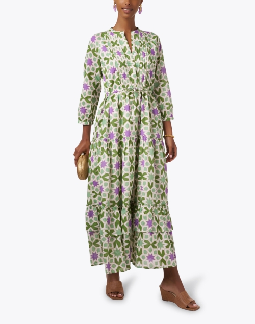 Look image - Banjanan - Bazaar Green Print Cotton Dress