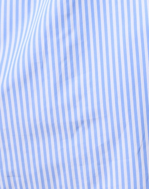 Fabric image - Weekend Max Mara - Mister Light Blue Stripe Shirt