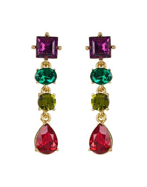 Product image - Oscar de la Renta - Emma Multi Crystal Drop Earrings