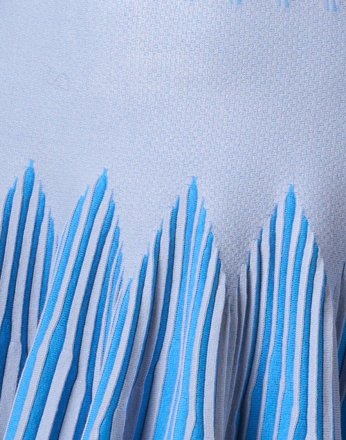 Fabric image - Emporio Armani - Blue Geometric Knit Dress