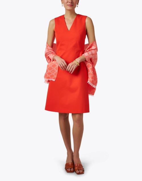 Extra_1 image - Marc Cain - Coral Printed Scarf
