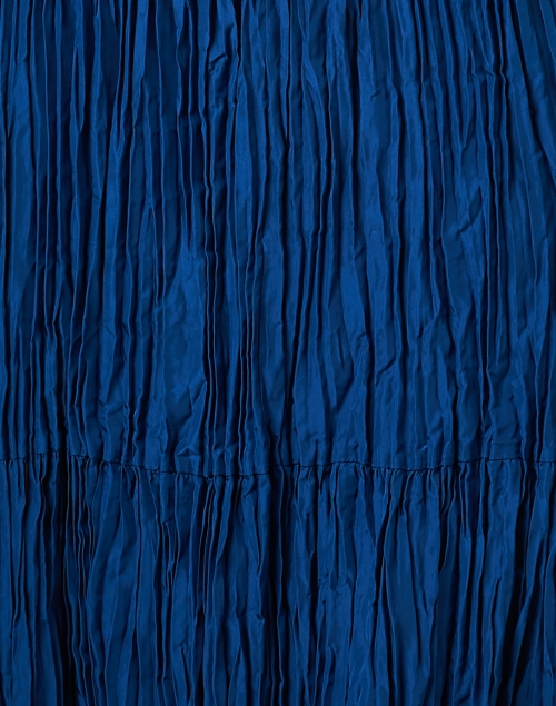Fabric image - Eileen Fisher - Blue Crushed Silk Dress