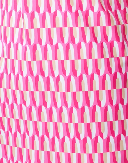 Fabric image - Jude Connally - Susanna Pink Geo Print Dress