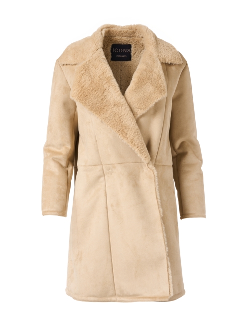 Product image - Cinzia Rocca Icons - Camel Faux Shearling Coat