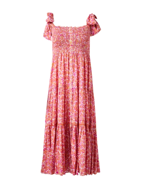 Product image - Poupette St Barth - Triny Pink Floral Smocked Dress
