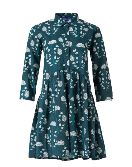 Product image - Ro's Garden - Deauville Green Printed Shirt Dress
