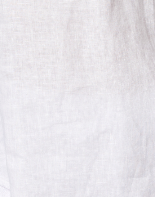 Fabric image - 120% Lino - Silver Linen Embellished Shirt