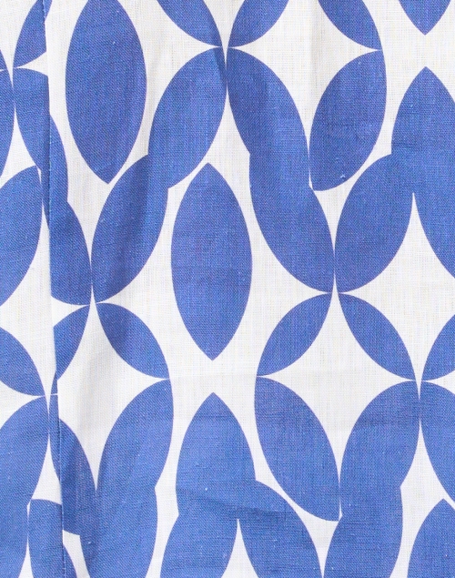 Fabric image - Connie Roberson - Rita Blue Print Linen Jacket